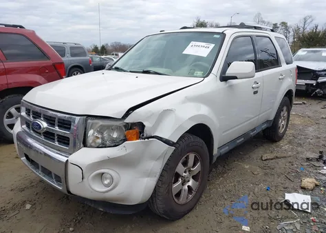 2010 Ford Escape Limited из США, поврежденный, VIN 1FMCU0EG0AKD05037